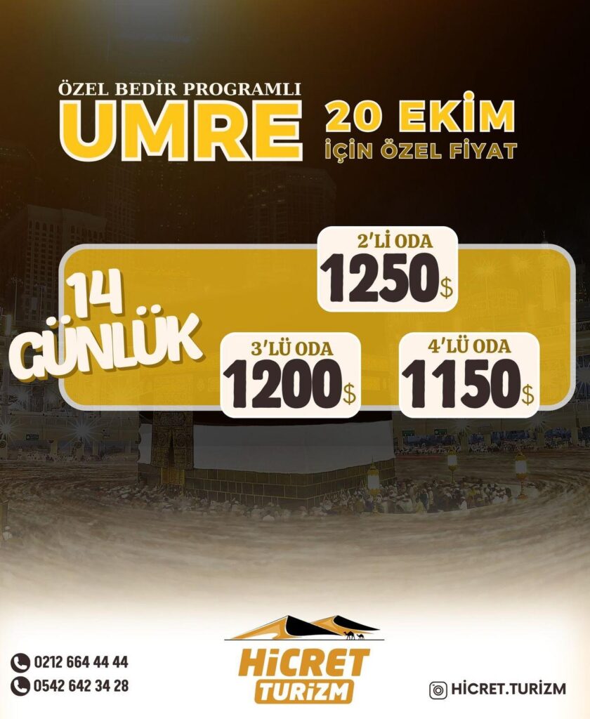 Umre Fiyatları